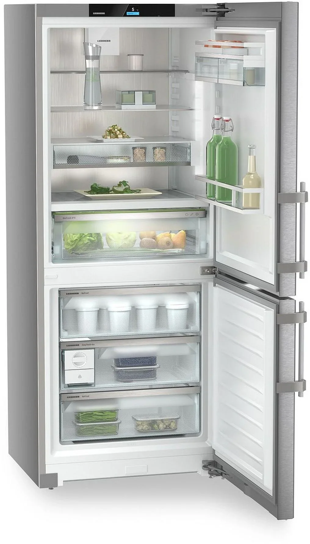 Liebherr Prime CBNsdc765i Freestanding Stainless Steel 70/30 Frost Free Fridge Freezer - Image 5