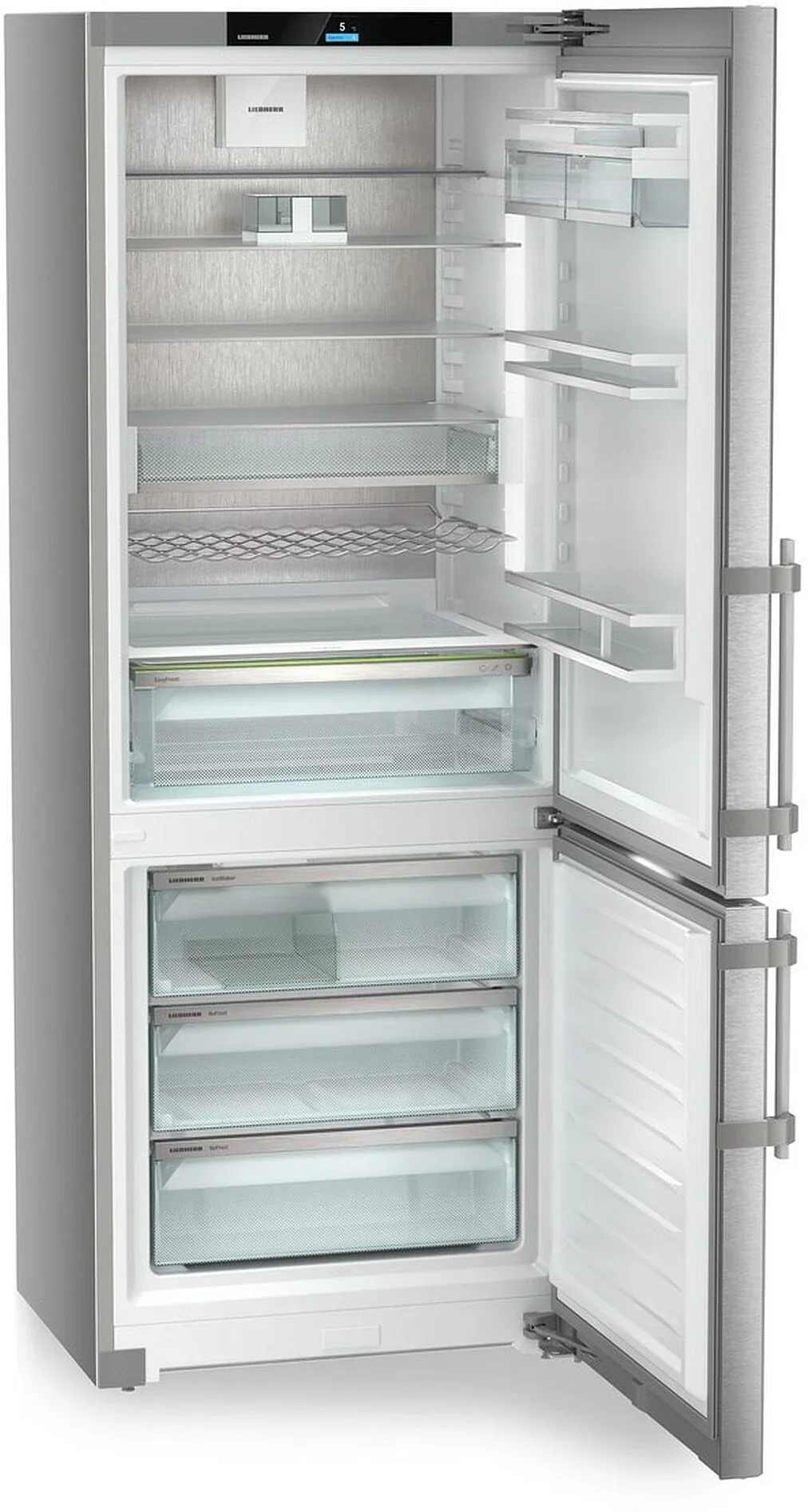 Liebherr Prime CNsdd776i Freestanding Stainless Steel 70/30 Frost Free Fridge Freezer - Image 4