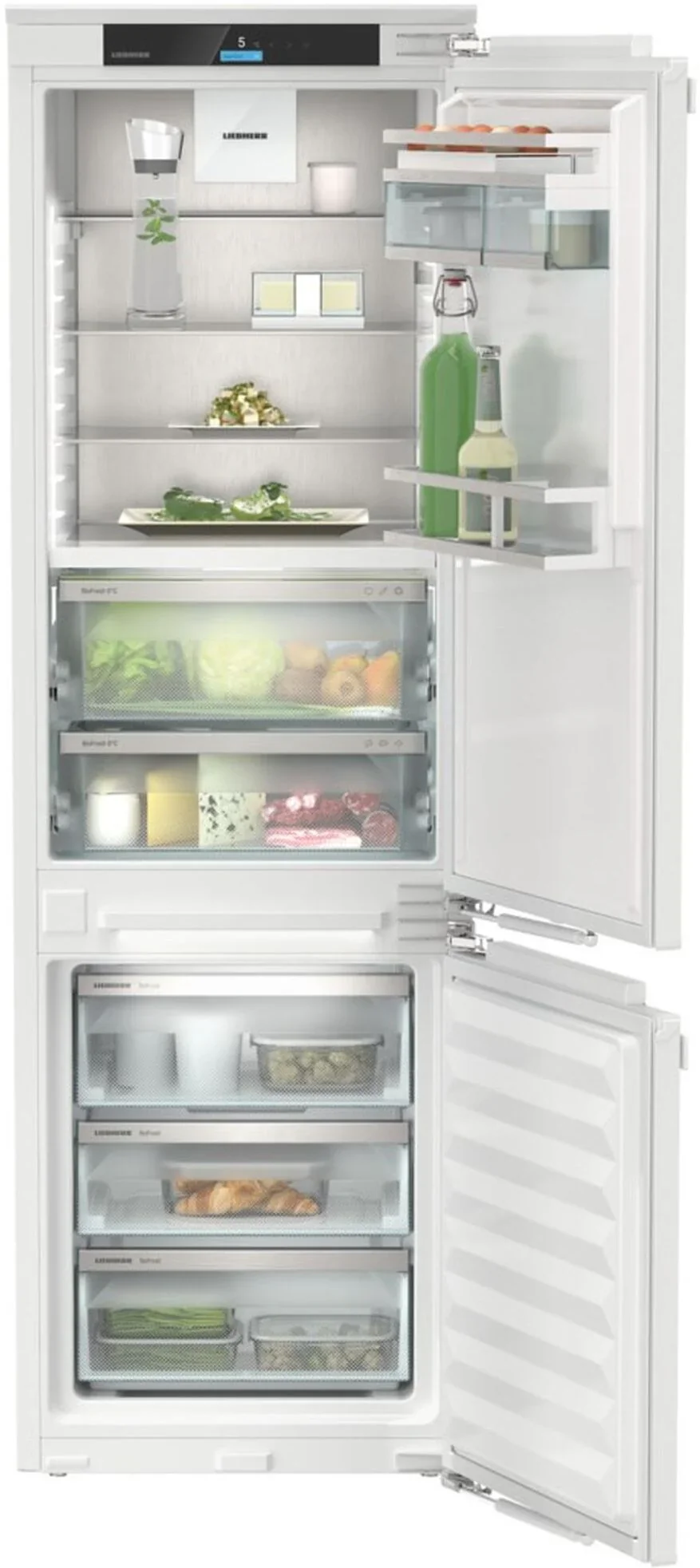 Liebherr Prime ICBNci5153 Integrated 70/30 Frost Free Fridge Freezer
