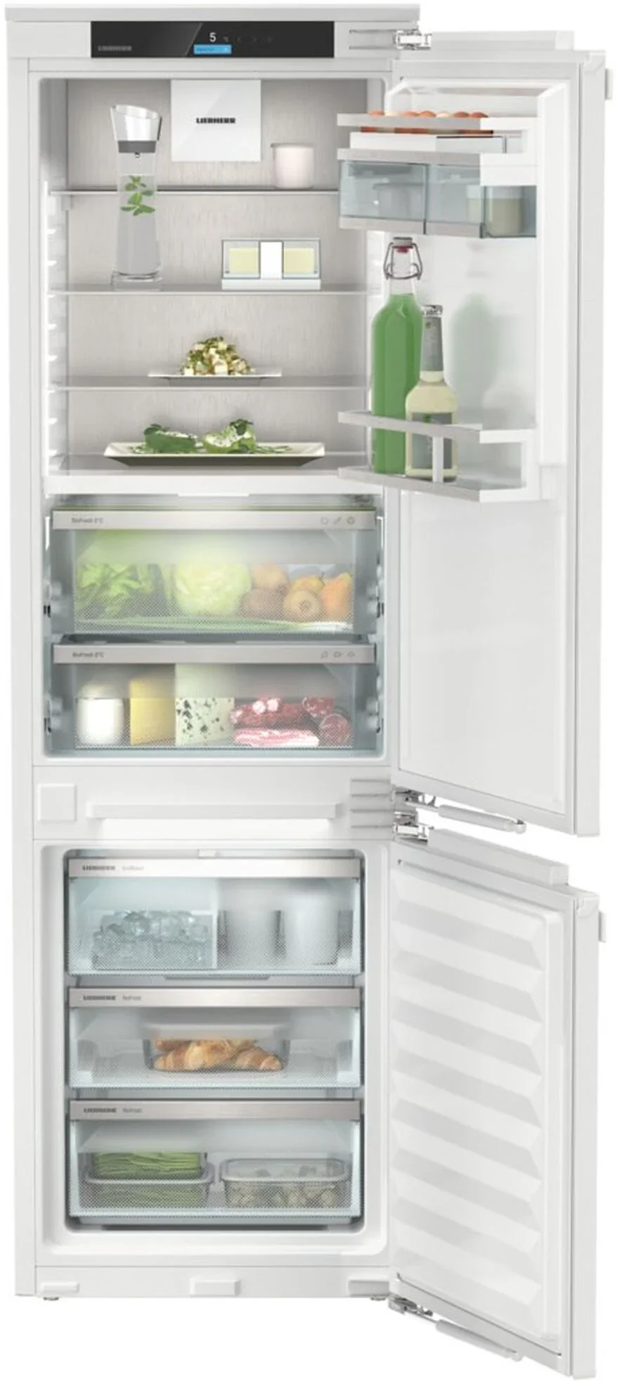 Liebherr Prime ICBNdi5163 Integrated 70/30 Frost Free Fridge Freezer