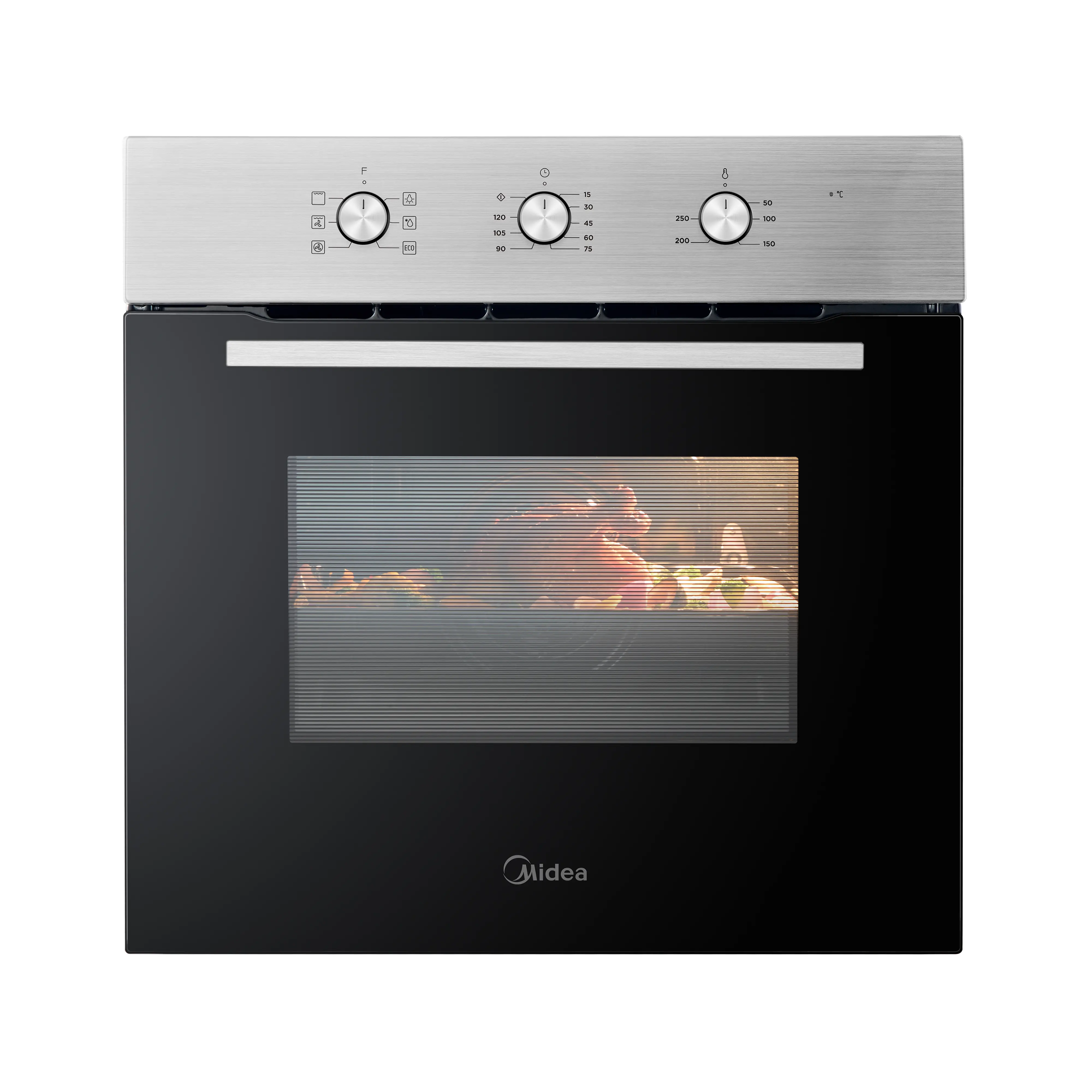 Midea MBO65M90M1/SS Built In Electric Single Oven