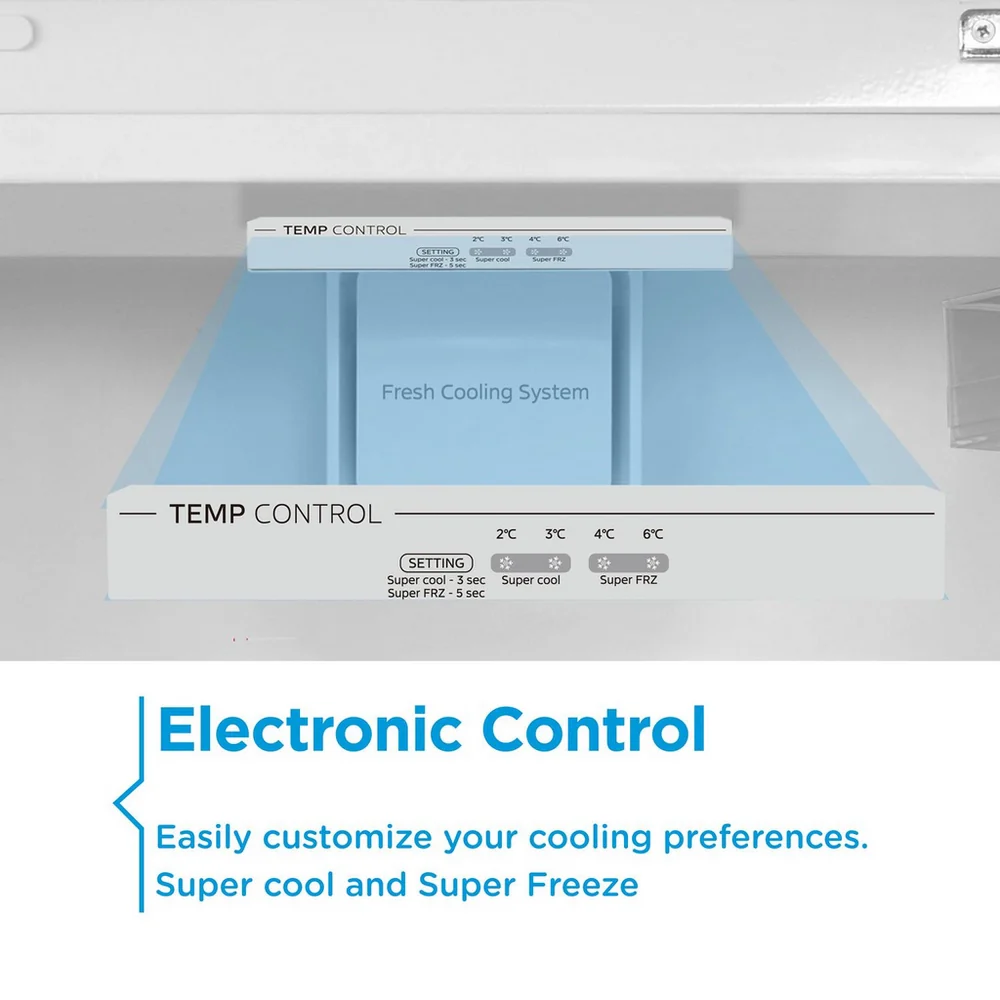 Midea MDRE379FGE01D 70/30 Static Integrated Fridge Freezer - Image 7