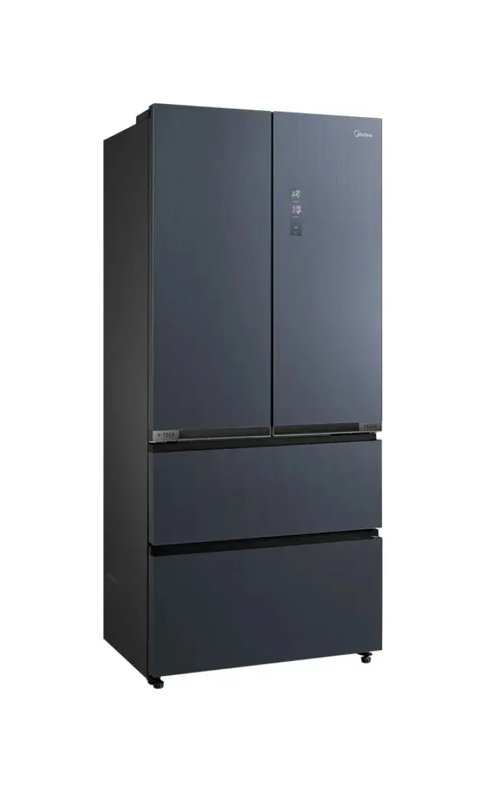Midea MDRF705BIE70 American Fridge Freezer - Nightsky Black