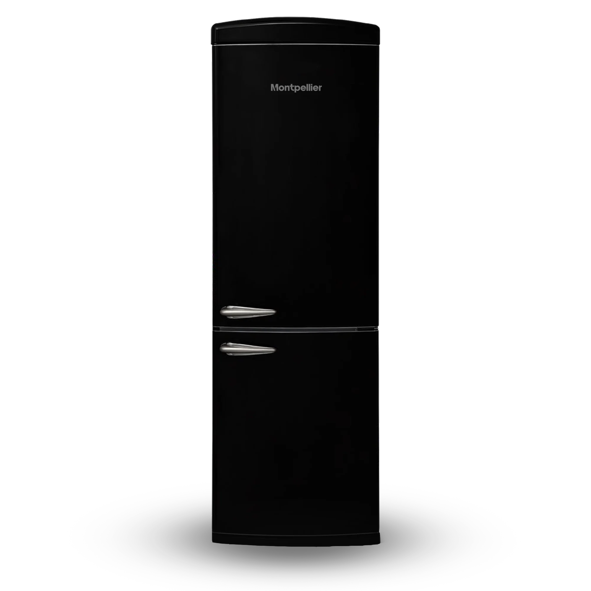 Montpellier MAB190K Retro Frost Free Fridge Freezer Black