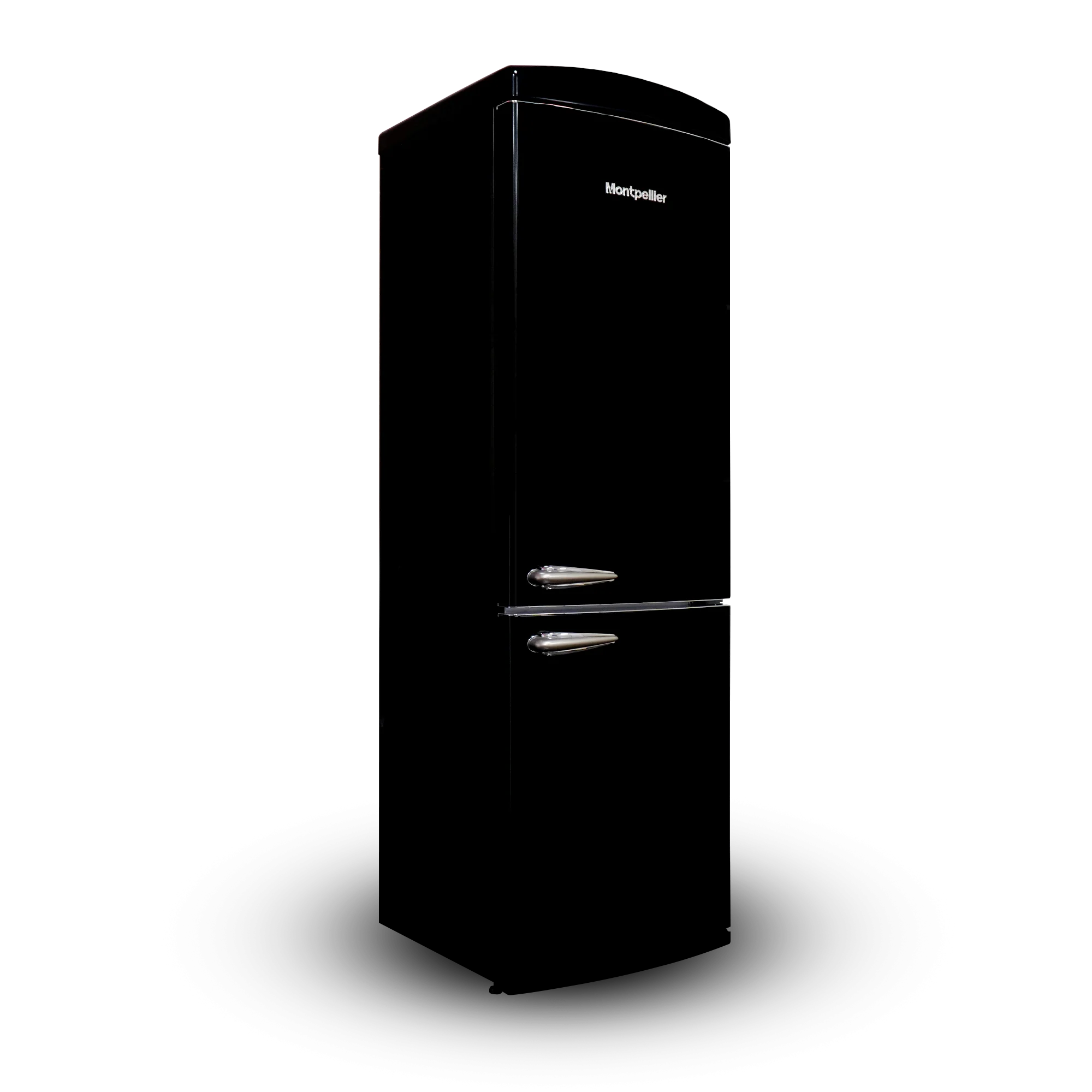 Montpellier MAB190K Retro Frost Free Fridge Freezer Black - Image 5