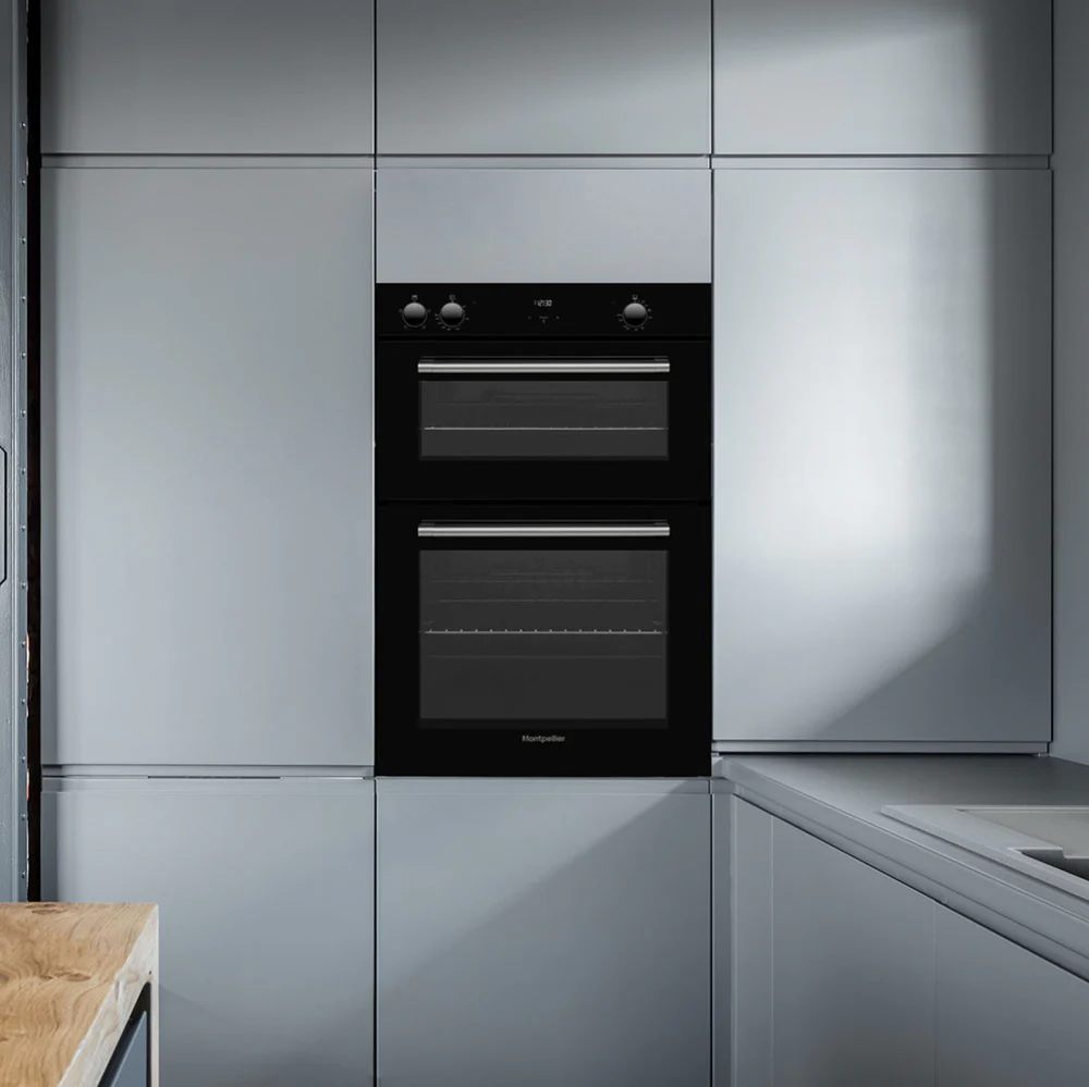 Montpellier MBIDO90 Built-In Double Oven - Image 2