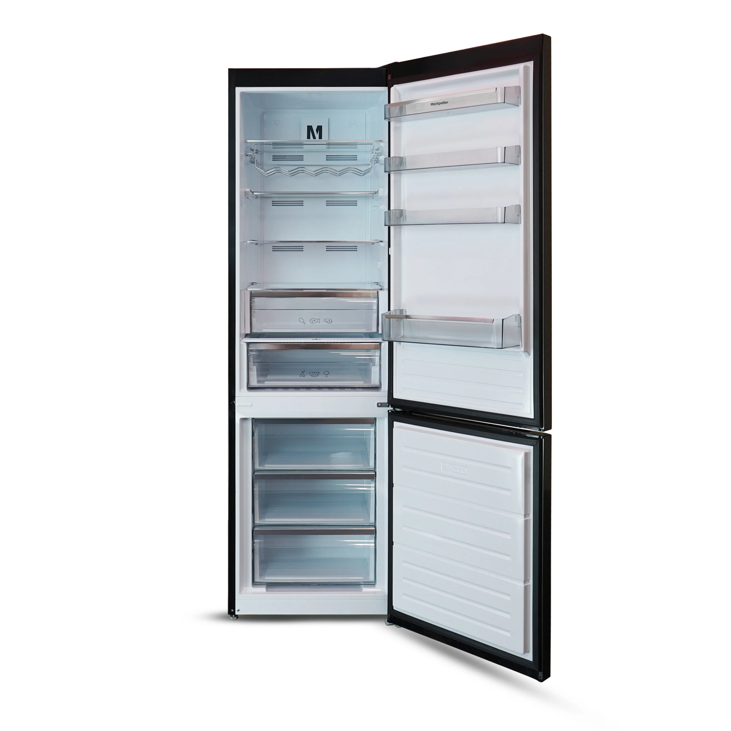 Montpellier MDANF201DX Freestanding Fridge Freezer - Image 2