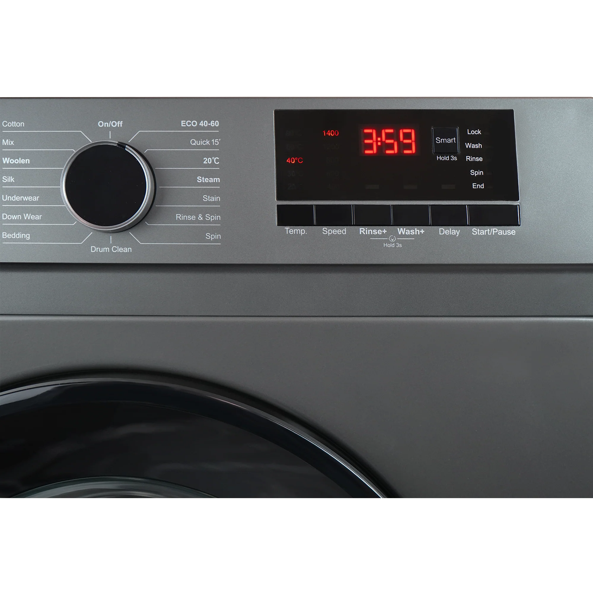 Montpellier MDAWM1014S 10kg 1400rpm Washing Machine - Image 4