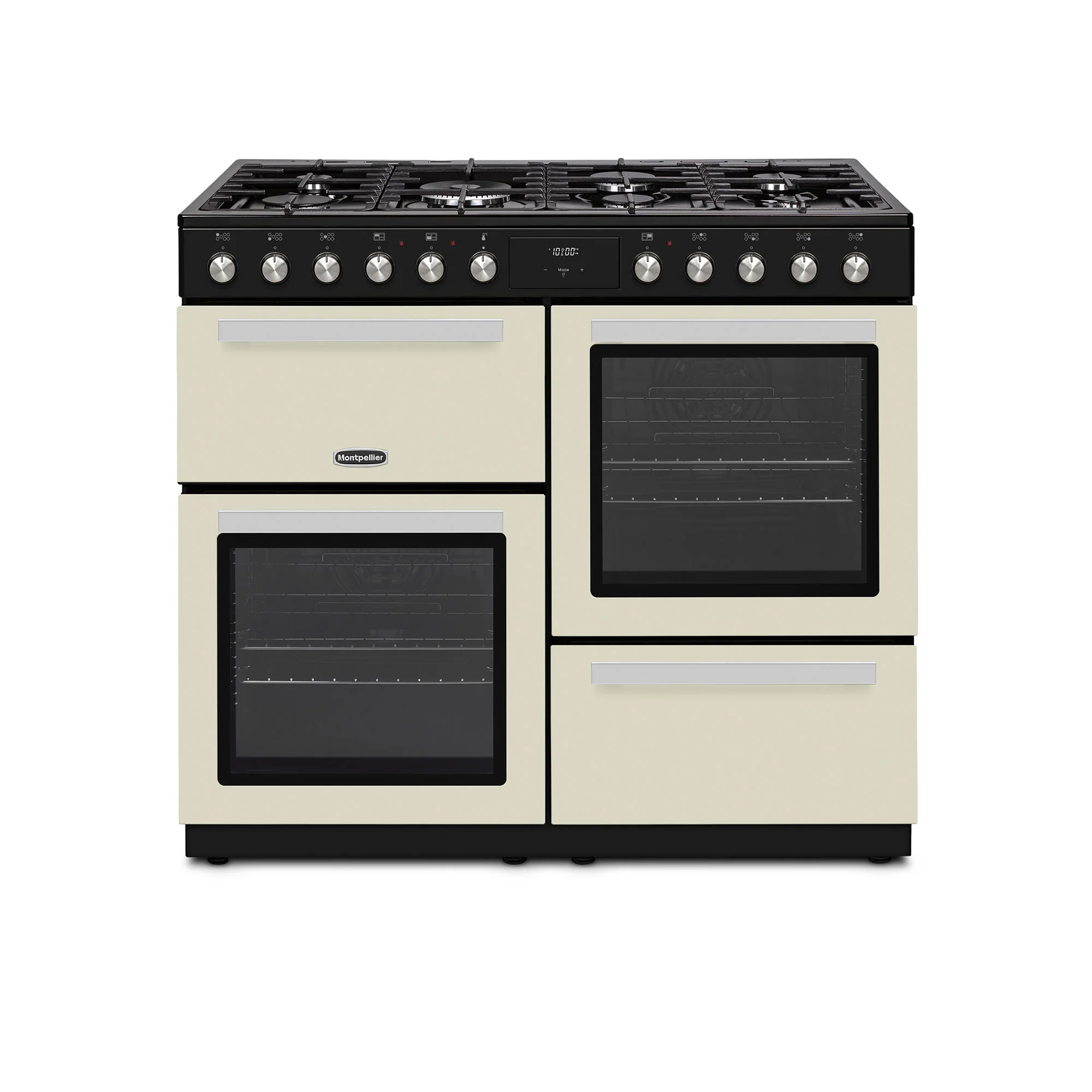 Montpellier MDFRC100C 100cm Dual Fuel Range Cooker Cream