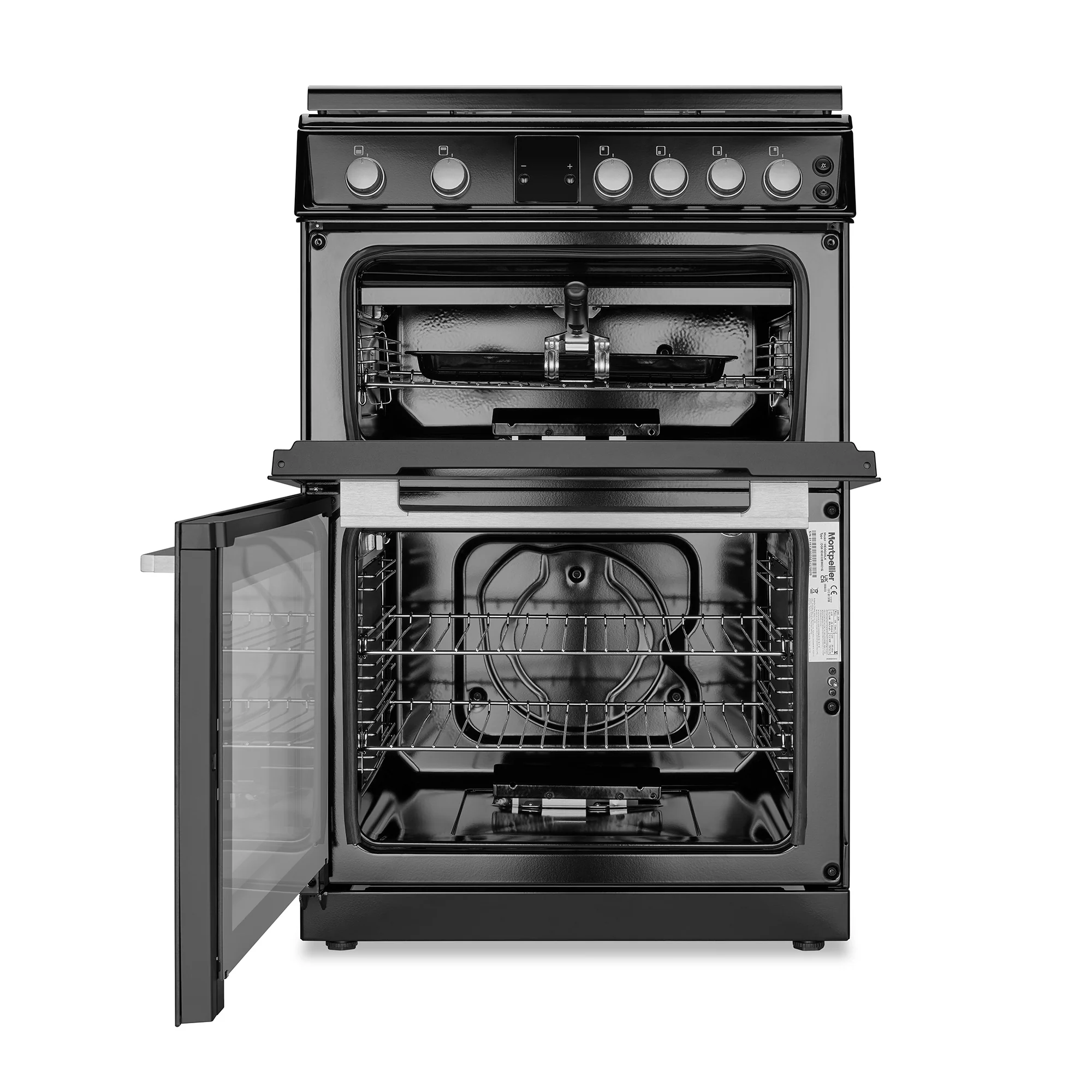 Montpellier MDOG60LK Freestanding Gas Cooker - Image 3