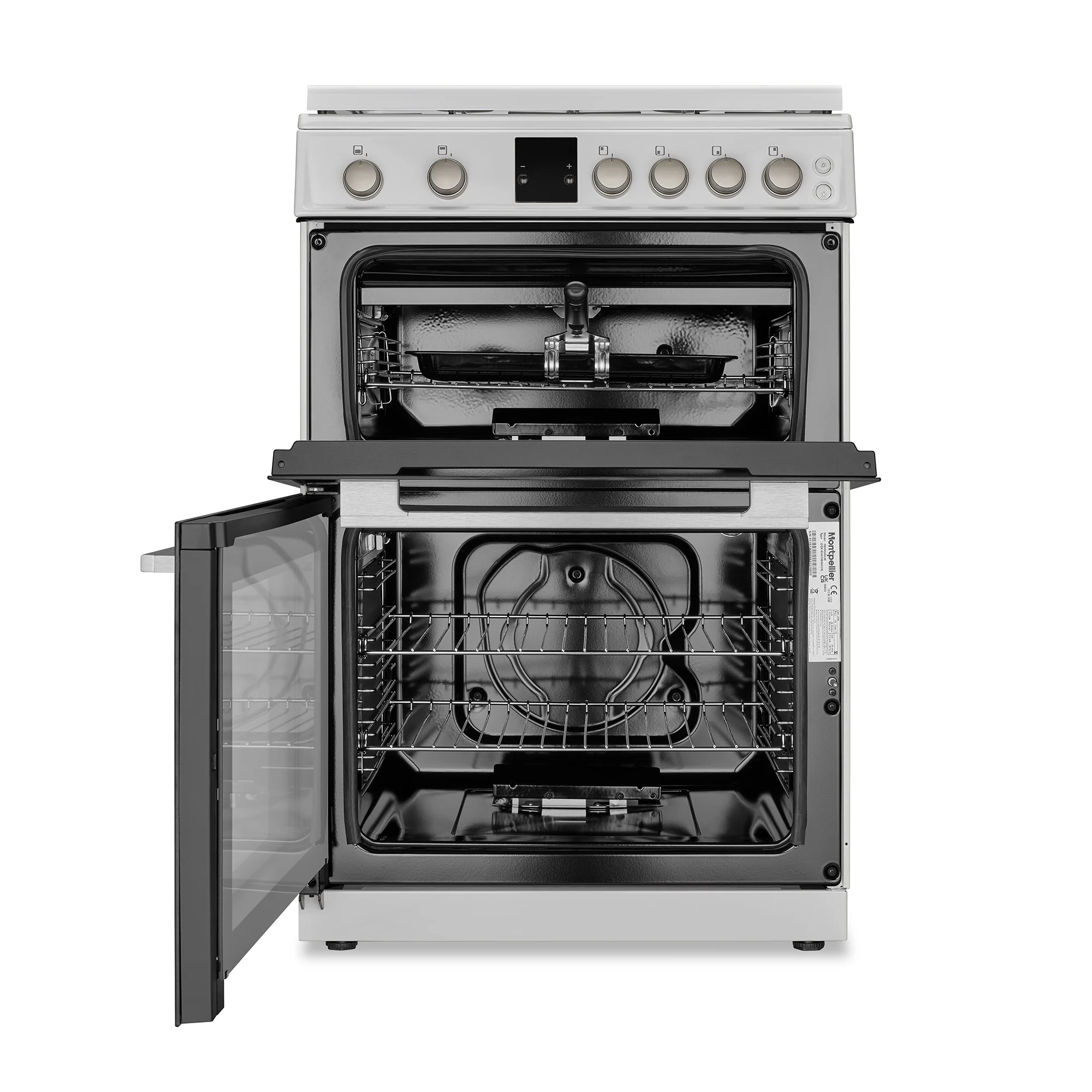 Montpellier MDOG60LW Freestanding Gas Cooker - Image 3