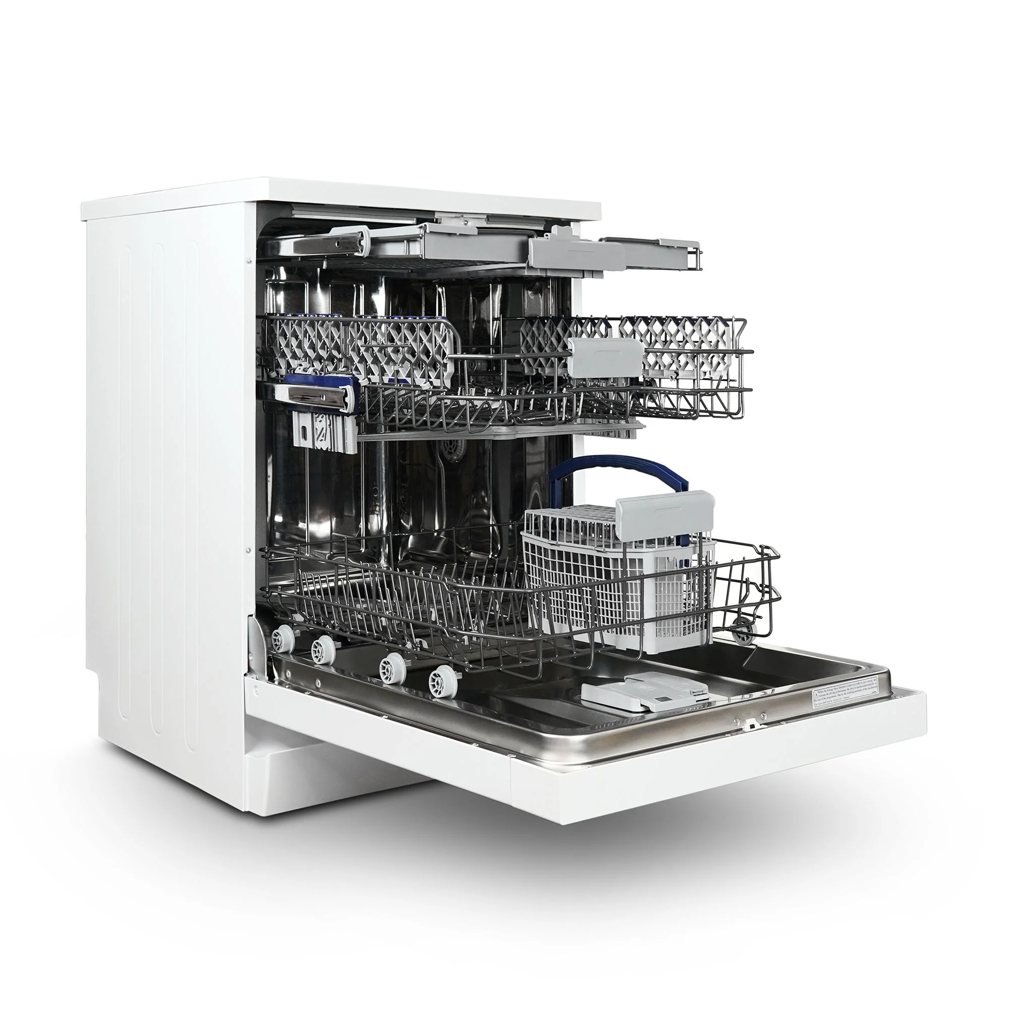 Montpellier MDWC1496W Freestanding Full Size Dishwasher - Image 4