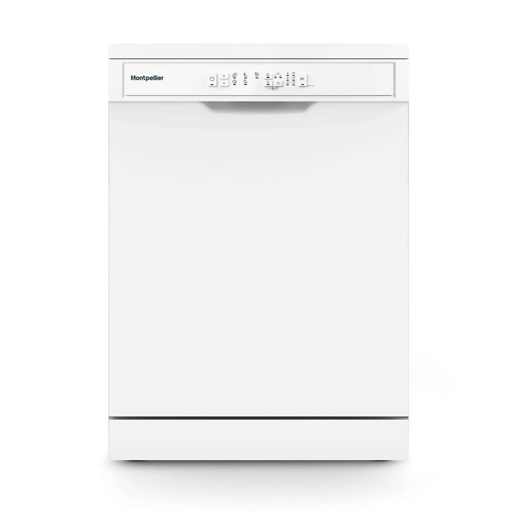 Montpellier MDWD1354W Freestanding Full Size Dishwasher
