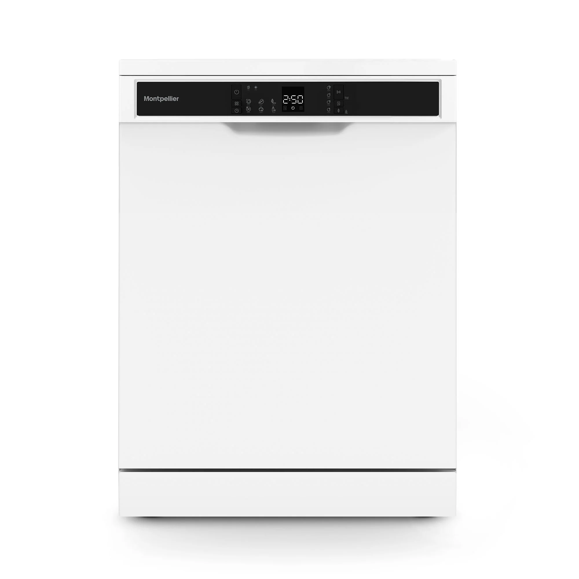 Montpellier MDWD1464W Freestanding Full Size Dishwasher