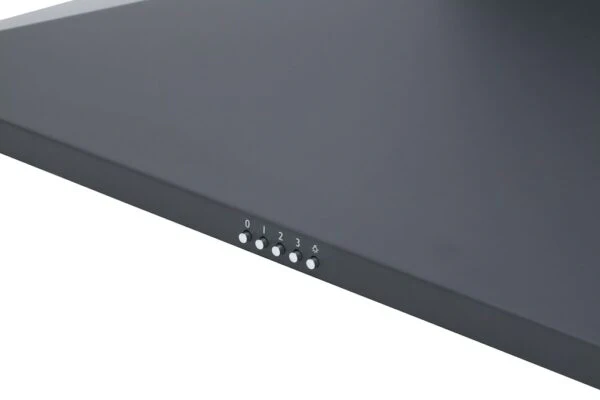 Montpellier MH1000BK 100cm Chimney Hood Black - Image 2