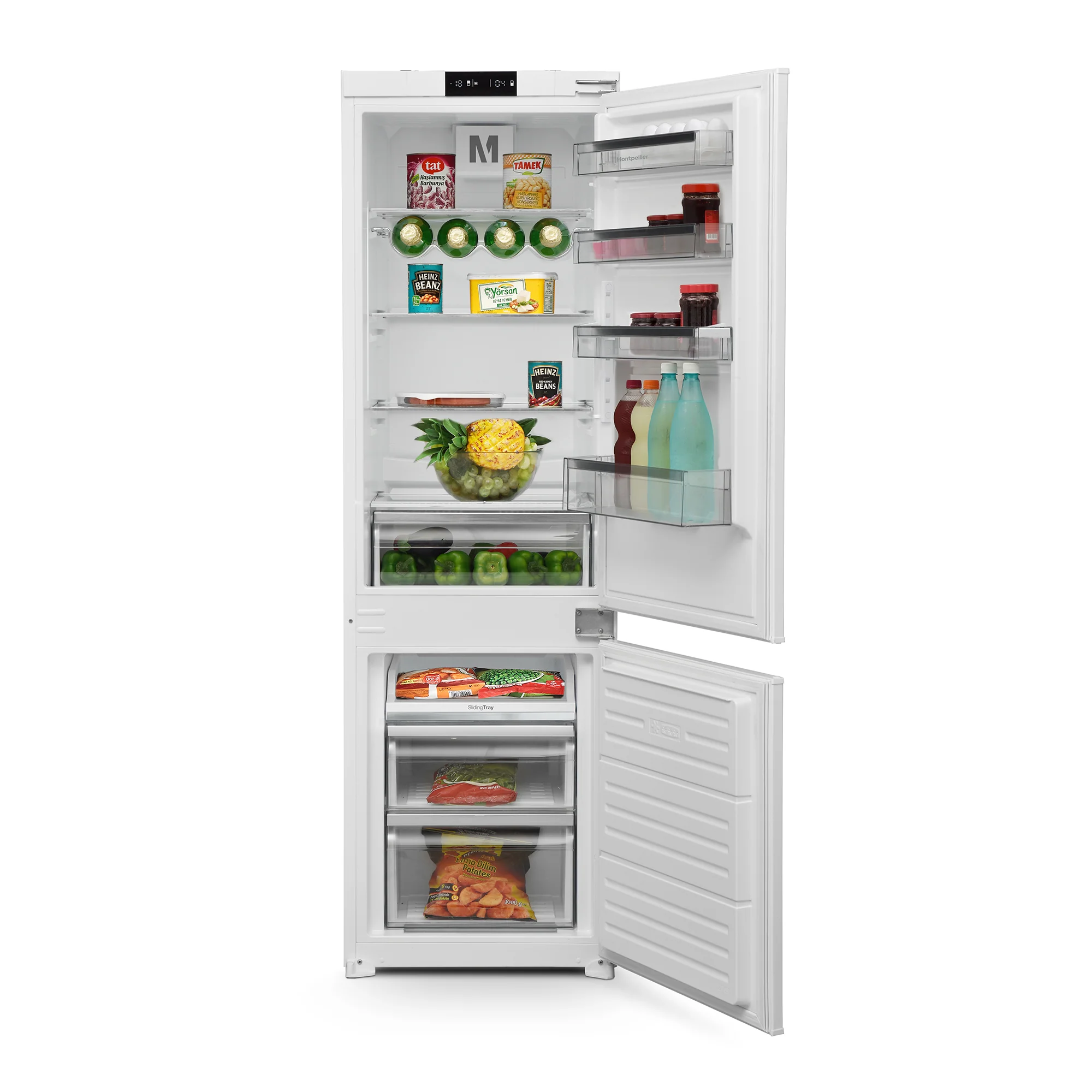 Montpellier MIFF730FF Integrated Fridge Freezer