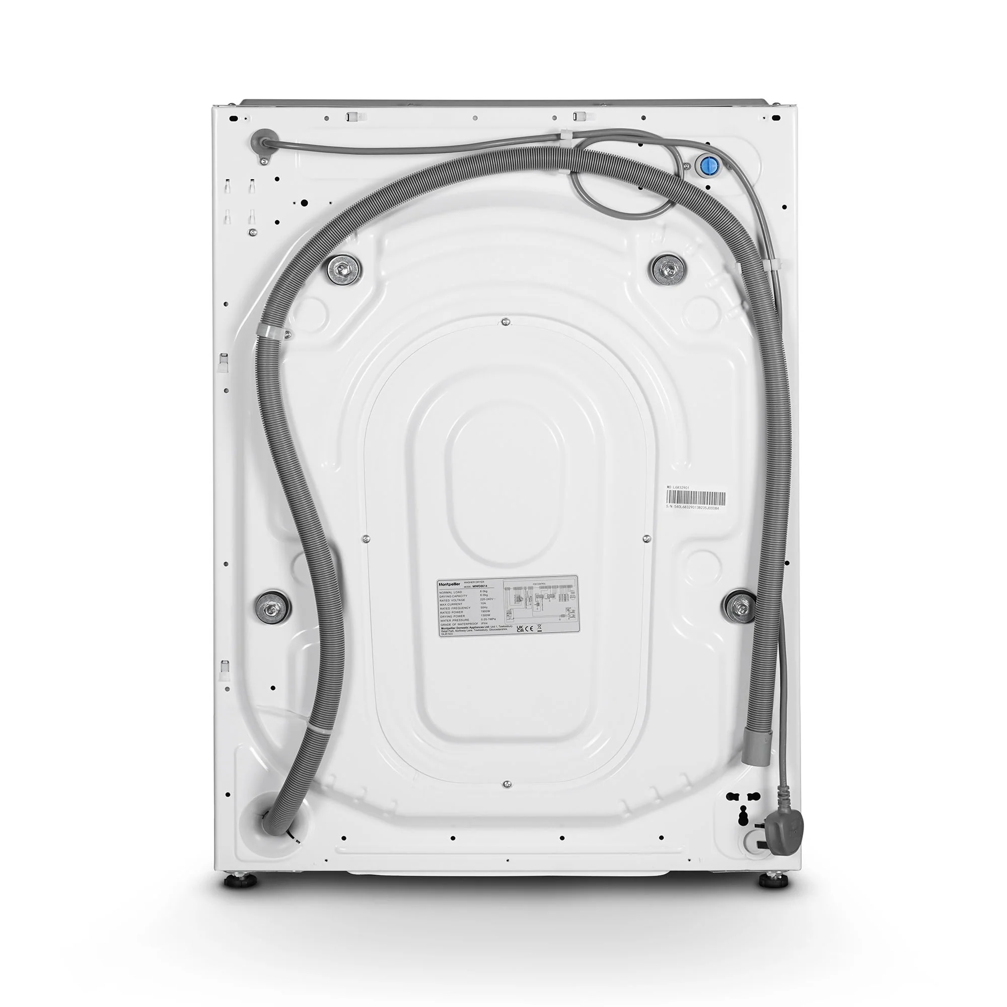 Montpellier MIWD8614 8kg/6kg 1400rpm Integrated Washer Dryer - Image 5