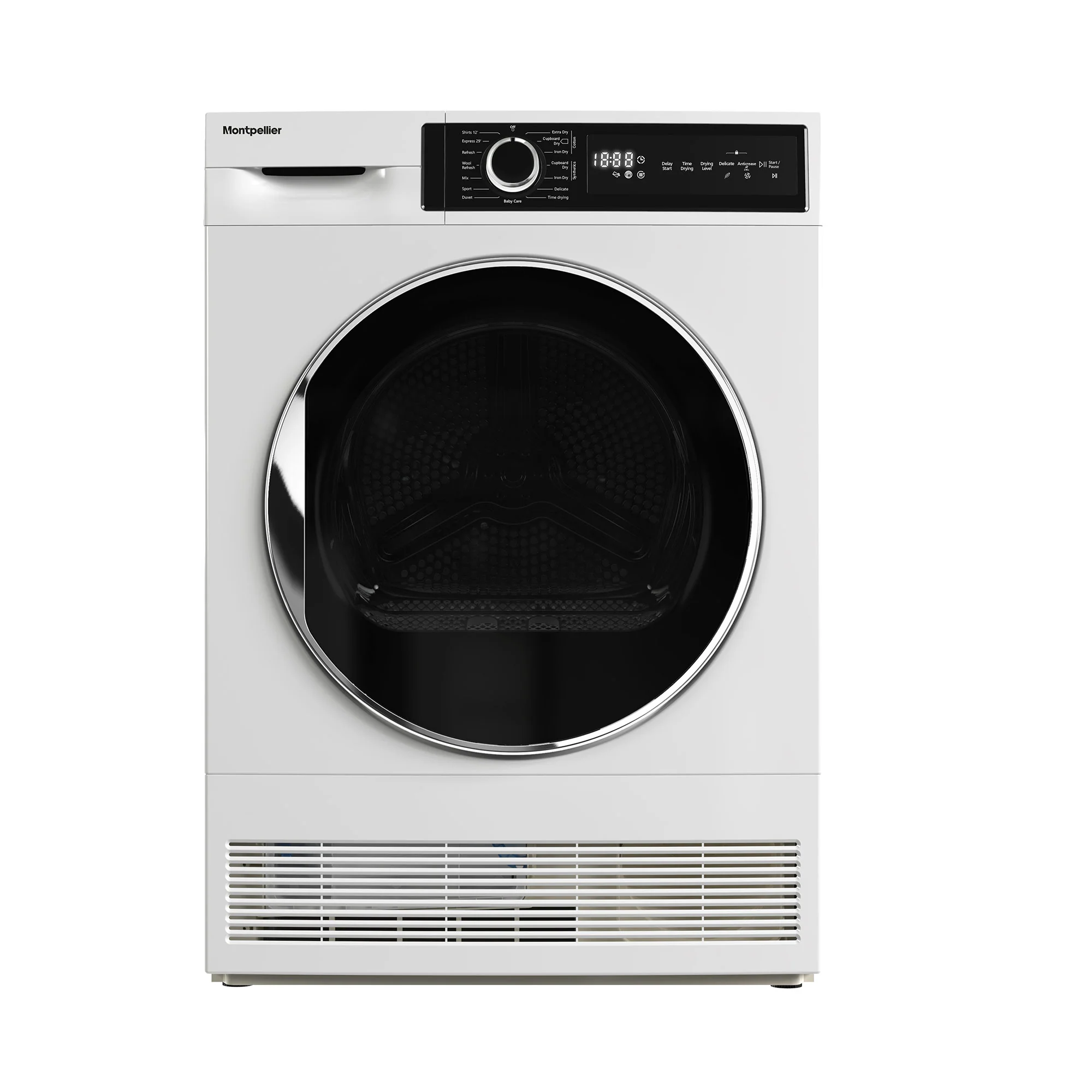 Montpellier MTDC8SDW 8kg Condenser Tumble Dryer