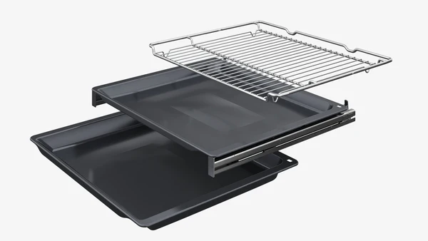 Neff B69CY7MY0 N90 Flex Design Pyrolytic Built In Single Oven Deep Black Trim + Twist Pad Flex® - Image 4