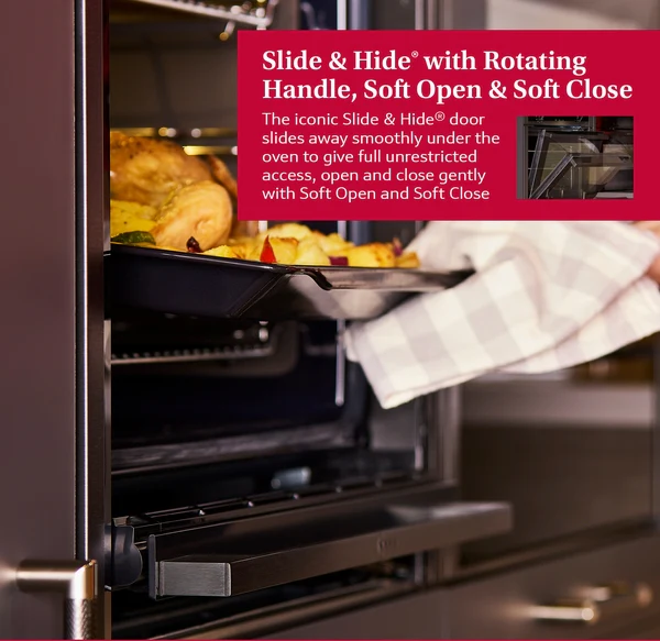 Neff B69CY7MY0 N90 Flex Design Pyrolytic Built In Single Oven Deep Black Trim + Twist Pad Flex® - Image 8