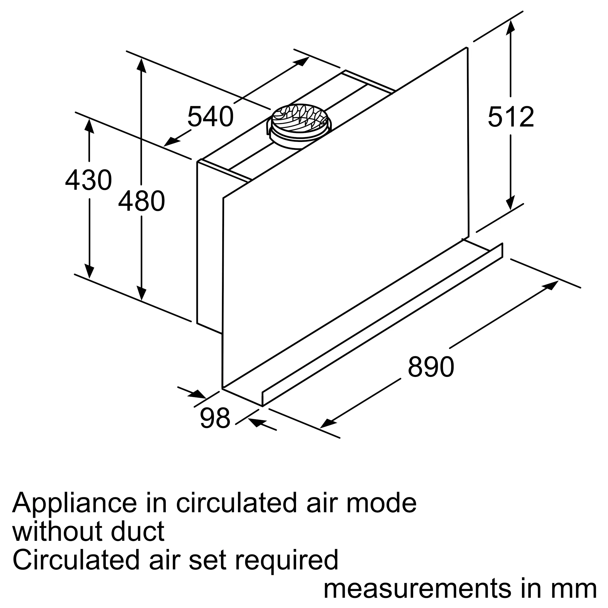 Neff D95FRM1S0B Chimney Hood - Image 5