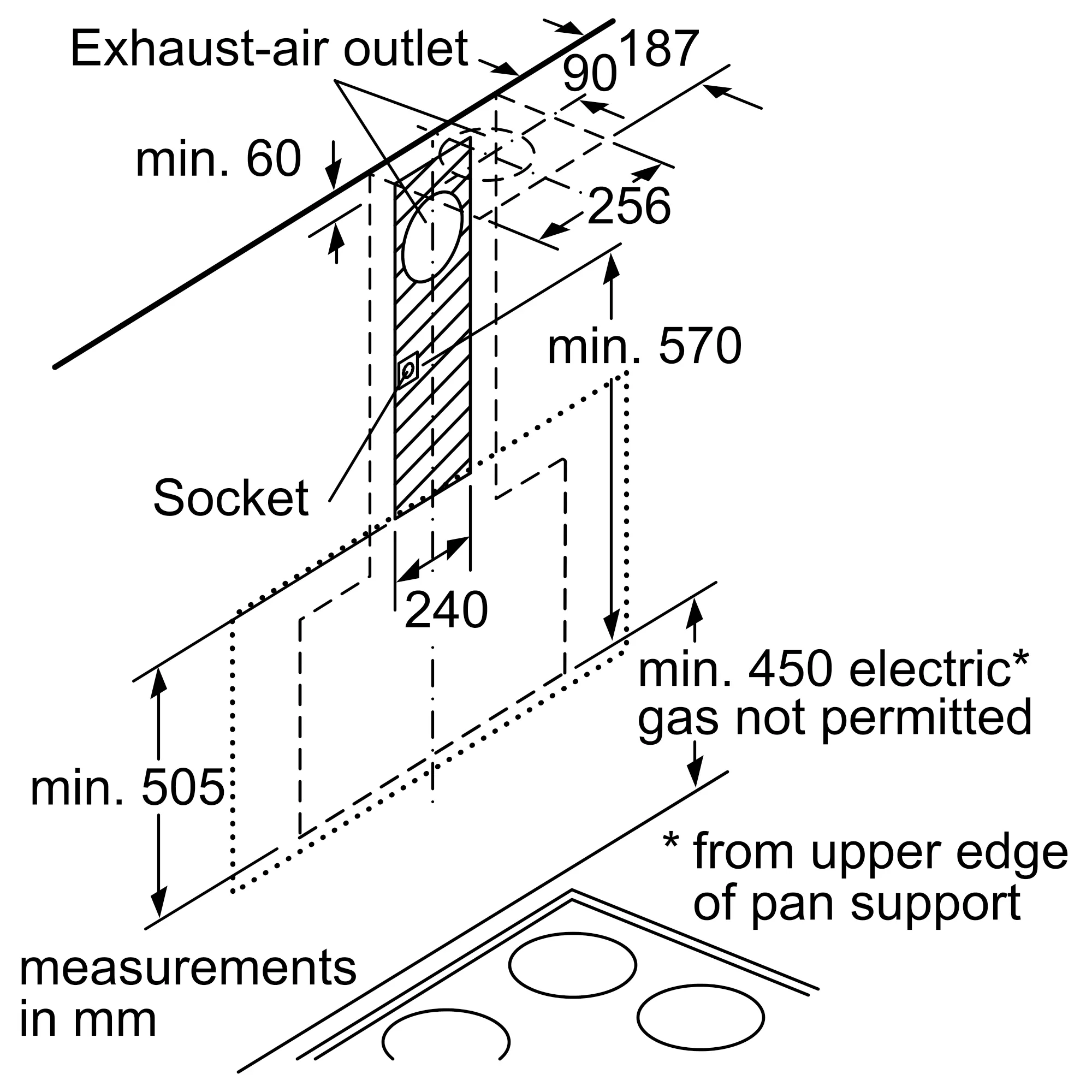 Neff D95FRM1S0B Chimney Hood - Image 8