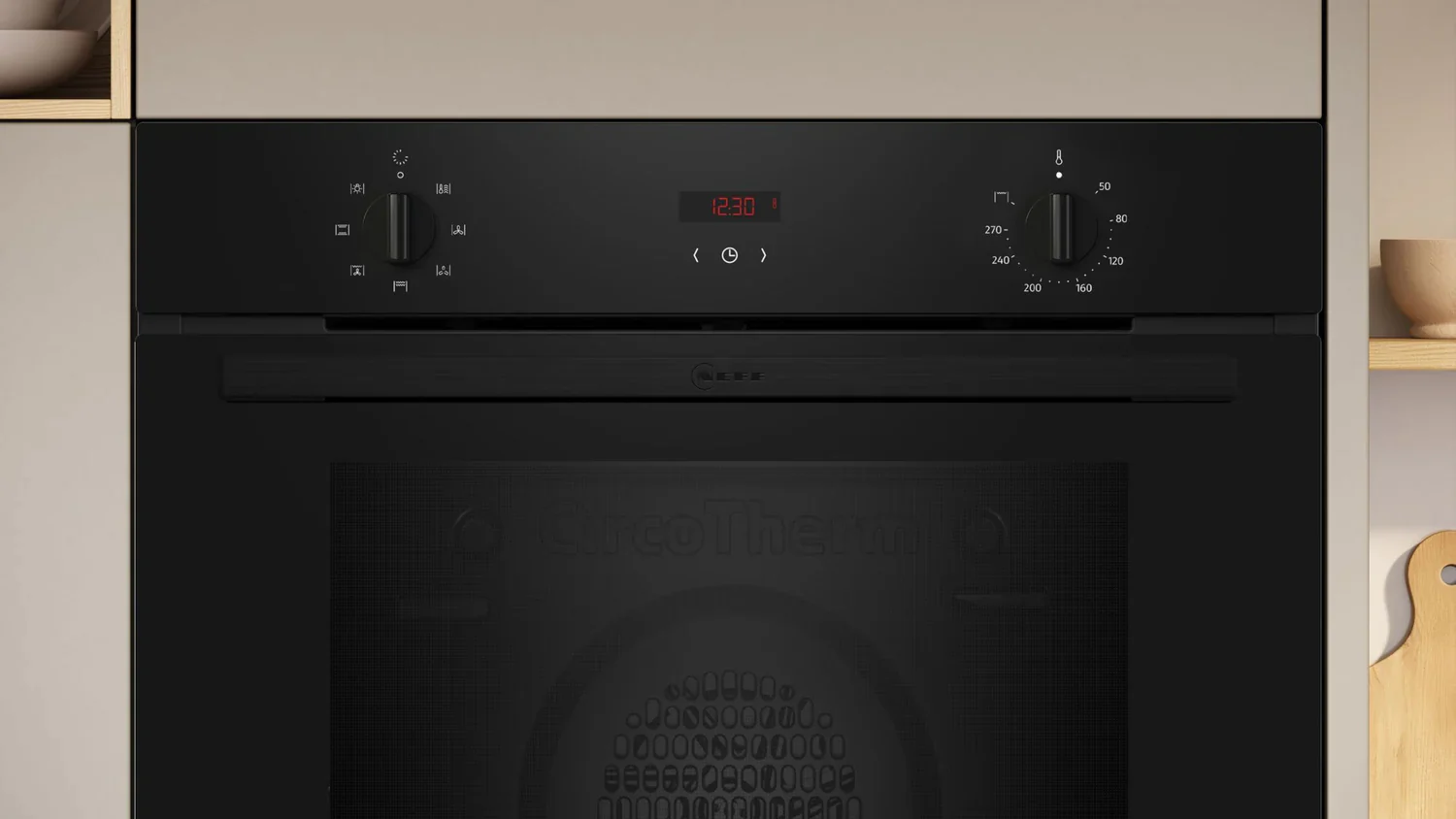 Neff N30 B1DCC0AK3B Built In Electric Single Oven - Image 2