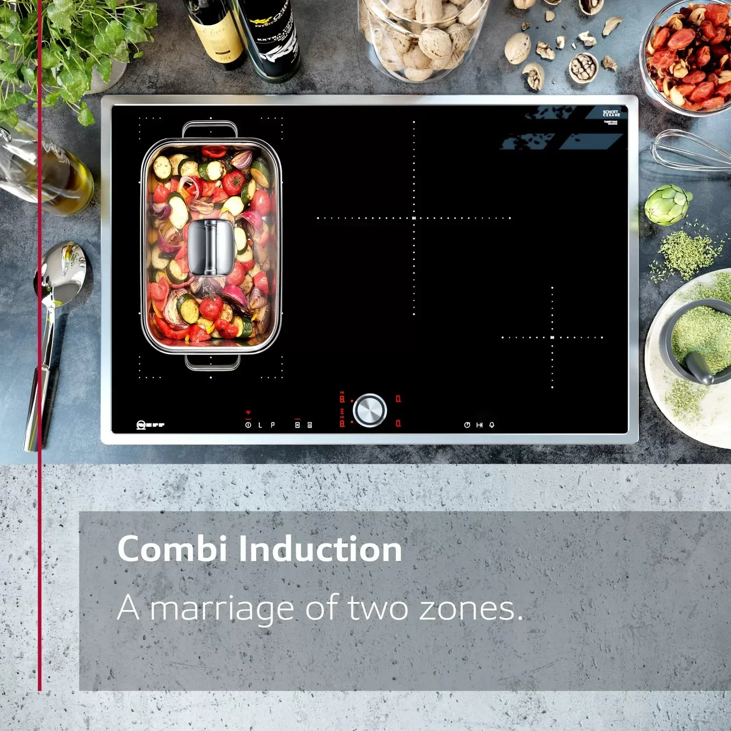 Neff N70 T56FHS1L0 60cm Black Induction Hob - Image 5