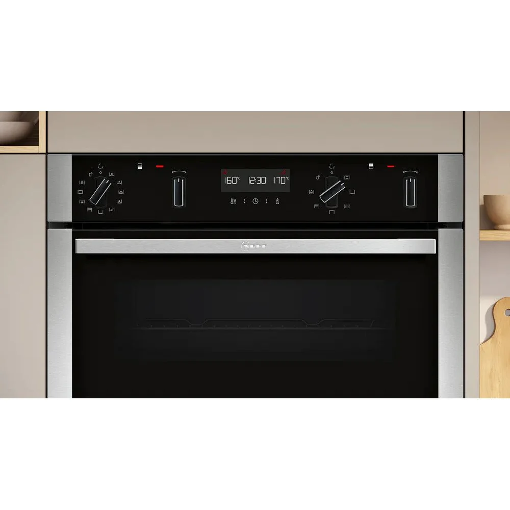 Neff U2ACH7AN7B N50 Built In Electric Double Oven - Image 2