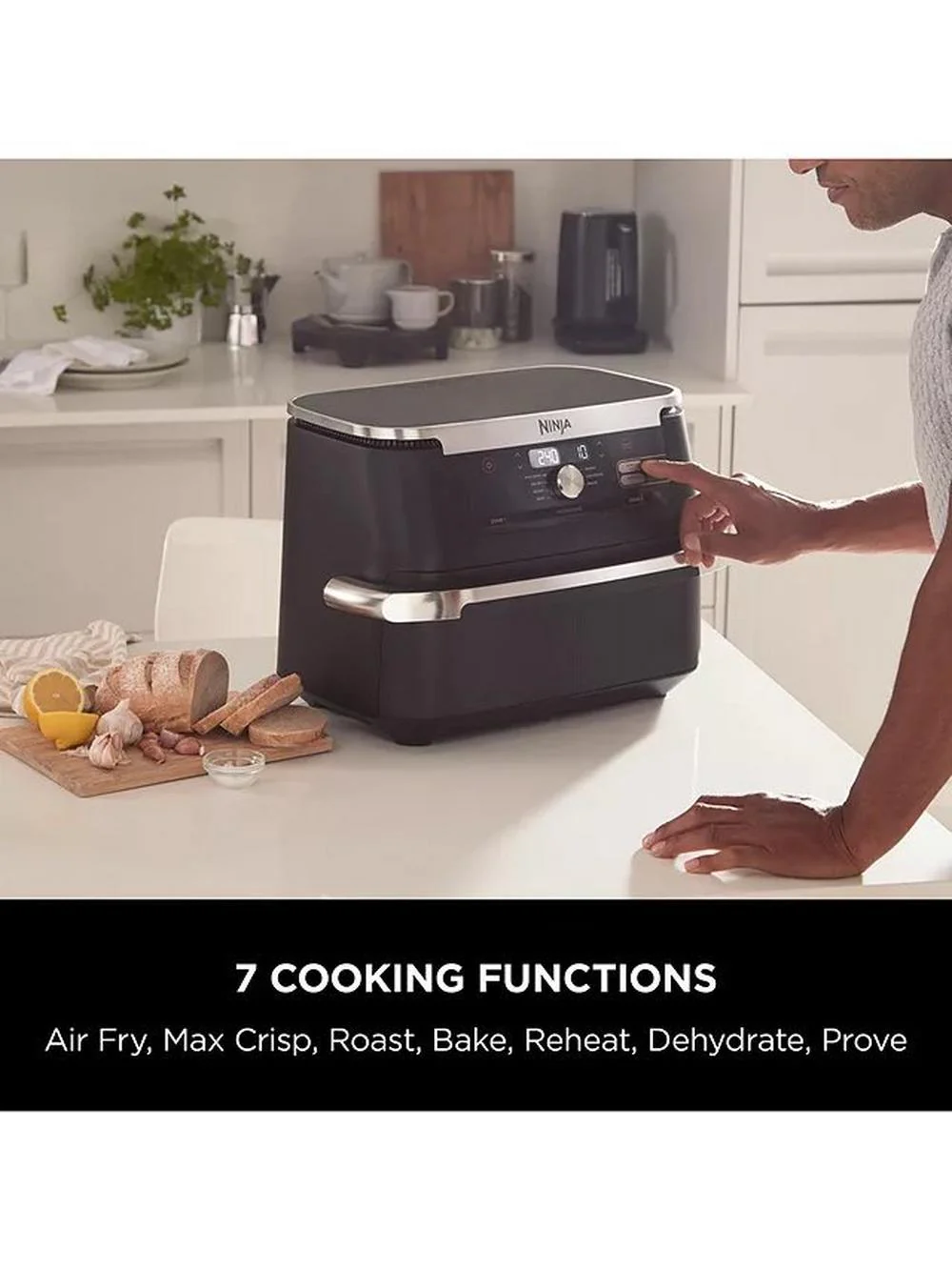 Ninja AF500UK Foodi FlexDrawer Air Fryer - Image 5