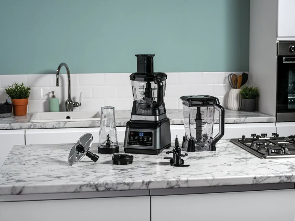 Ninja BN800UK 3-in-1 Blender and Food Processor with Auto IQ - Black/Silver - Image 2