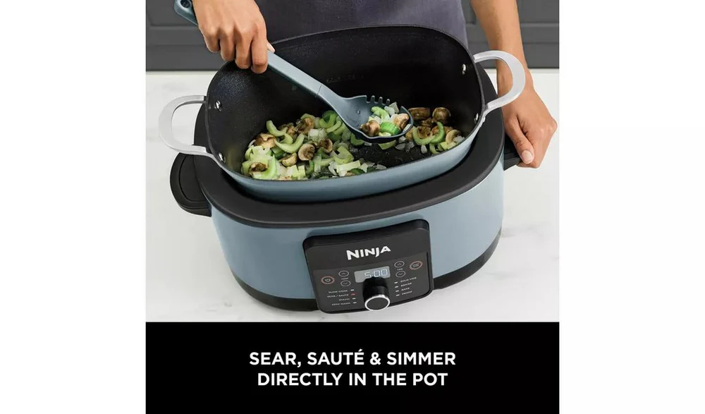 Ninja MC1001UK 42cm Multi-Cooker - Blue - Image 4