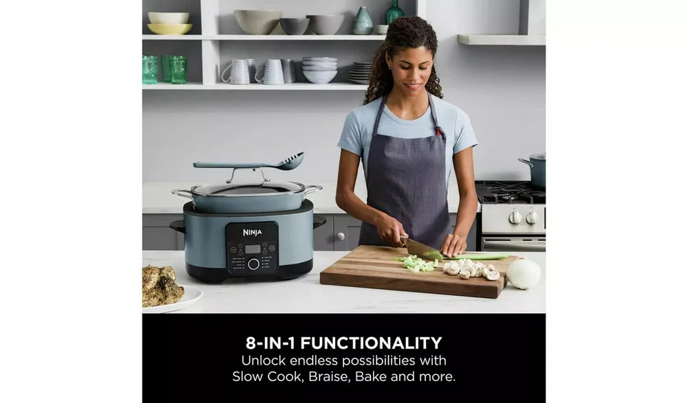 Ninja MC1001UK 42cm Multi-Cooker - Blue - Image 8