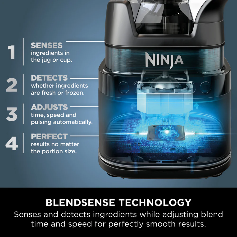 Ninja TB401UK Detect Power Blender Pro with Blendsense Technology - Black - Image 4