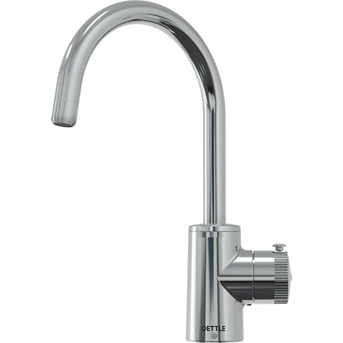 QETTLE Original Mini 2 in 1 Boiling Water Tap 4 Litre - Chrome