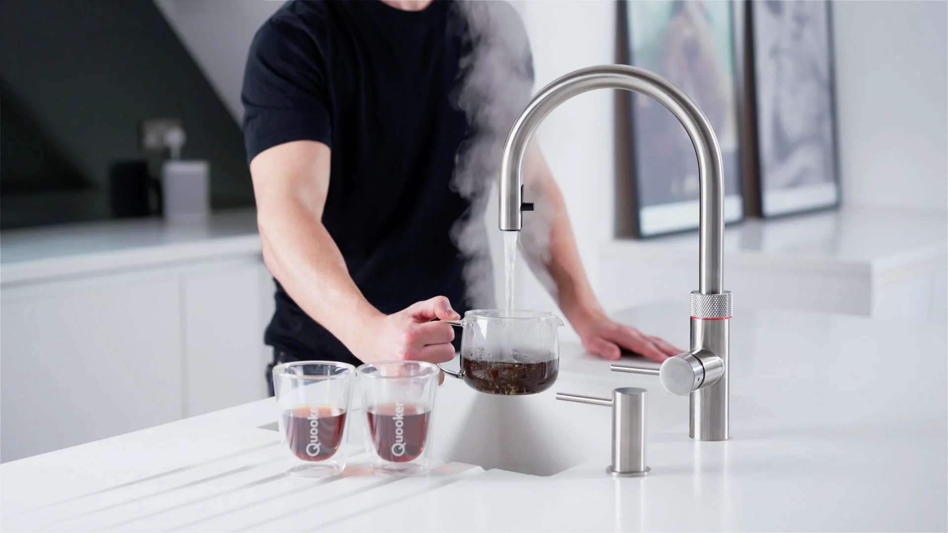 Quooker 3 in 1 Flex Polished Chrome Combi Boiling Water Tap - Image 4