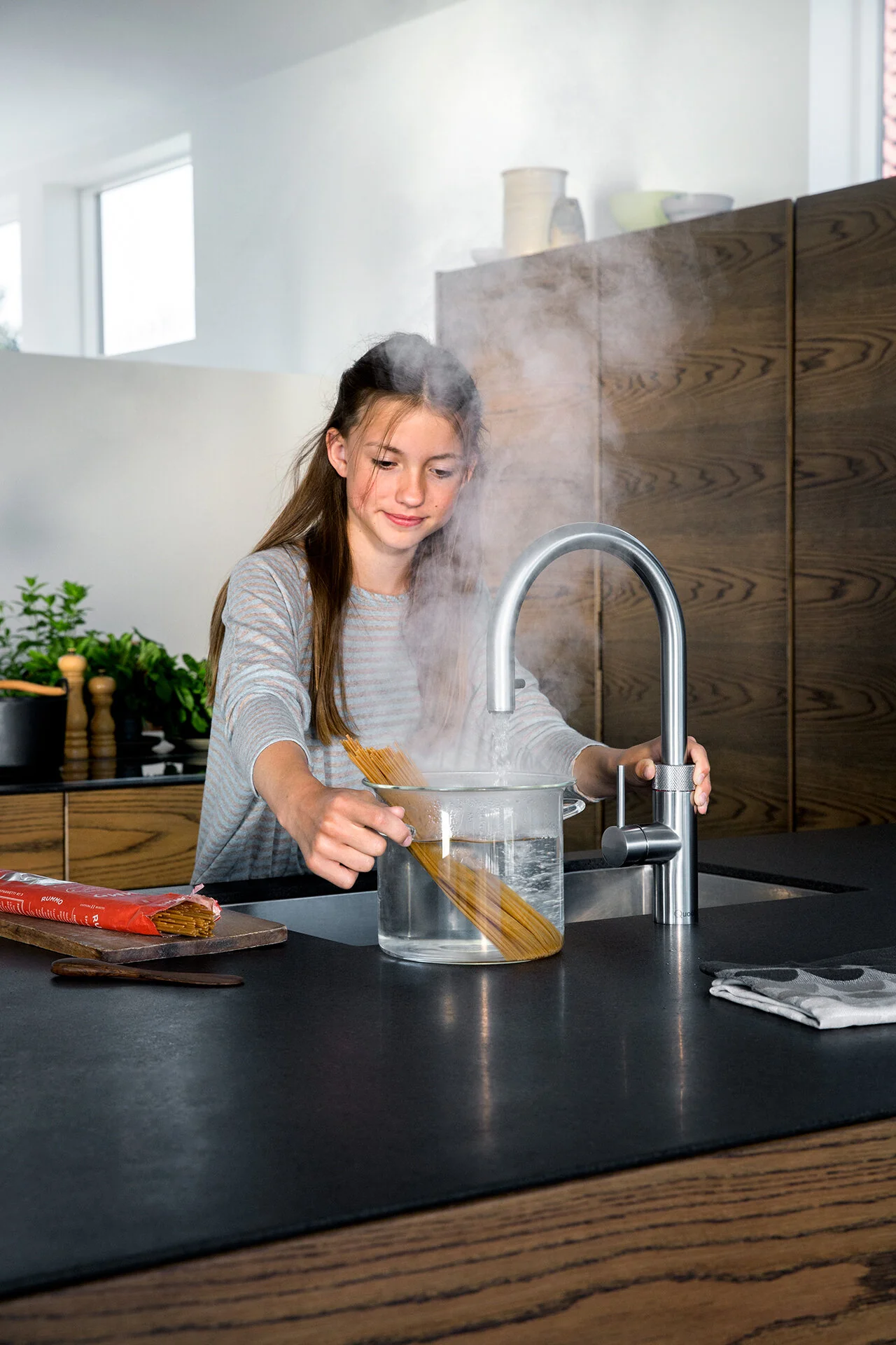 Quooker 3 in 1 Flex Stainless Steel Combi Boiling Water Tap + CUBE - Image 3
