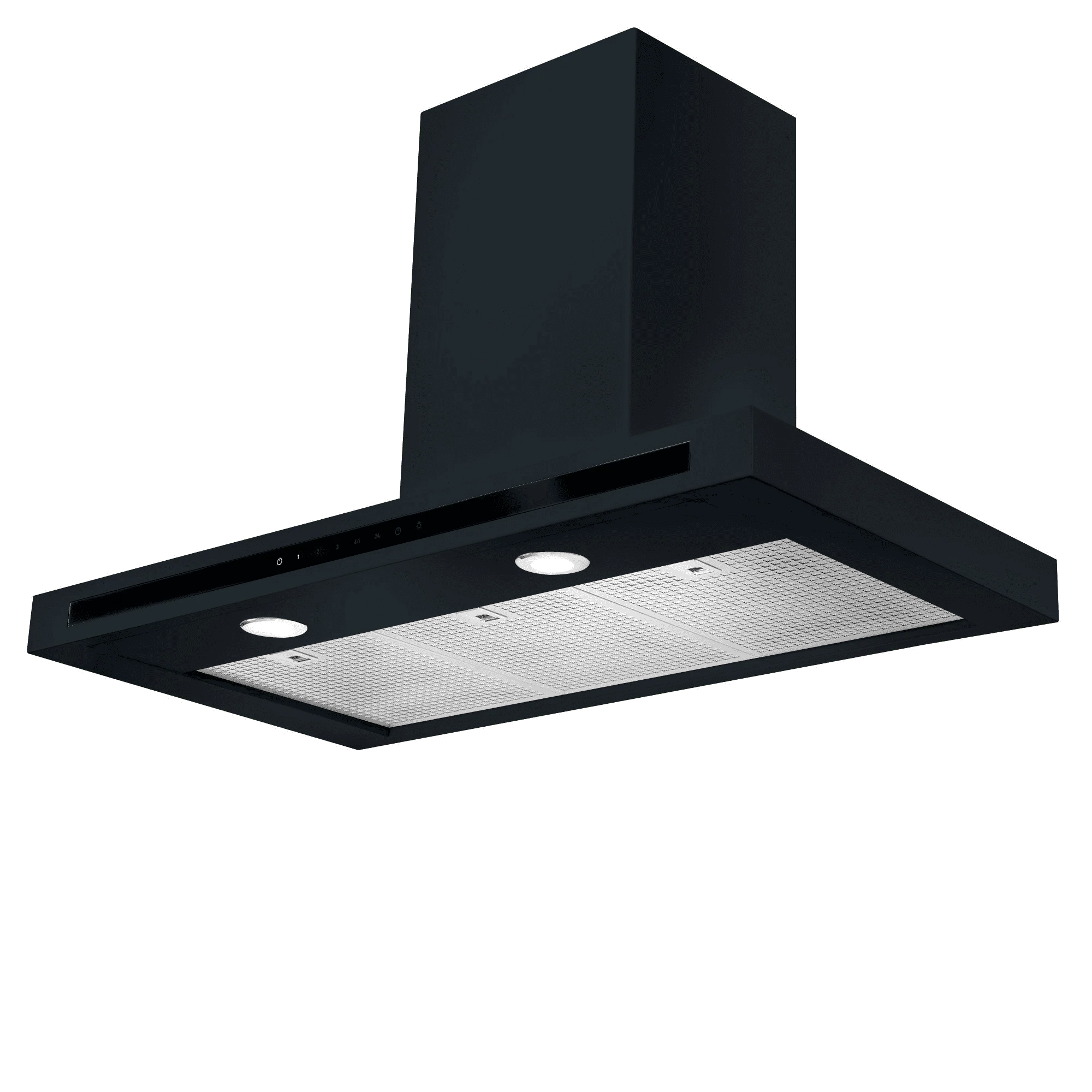 Rangemaster HLTHDS90BL 90cm Chimney Hood