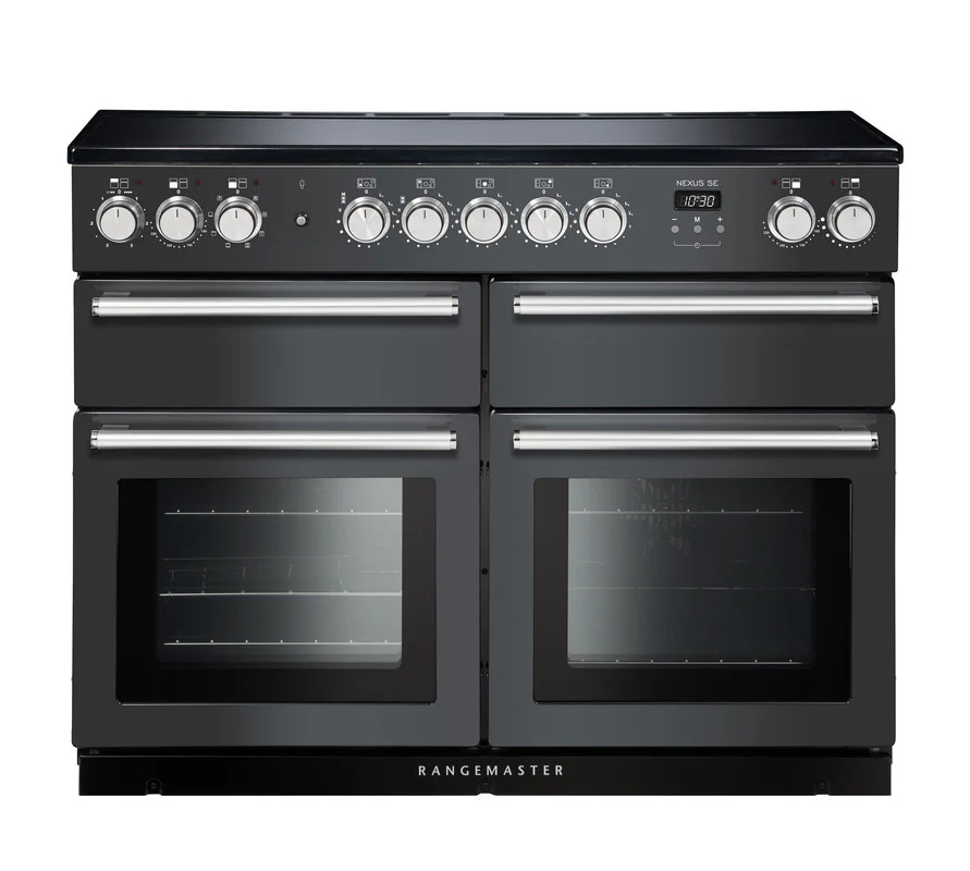 Rangemaster Nexus SE 110cm Induction Range Cooker Slate with Chrome