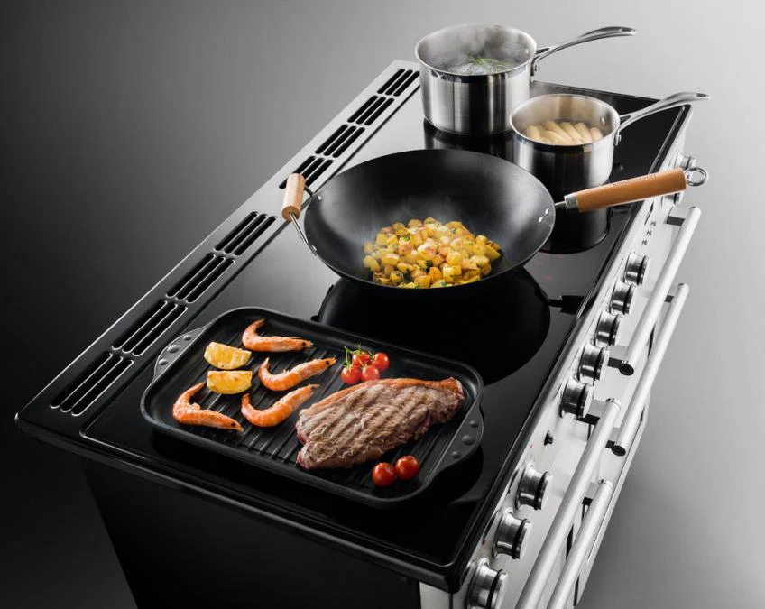 Rangemaster Nexus SE 110cm Induction Range Cooker Slate with Chrome - Image 4