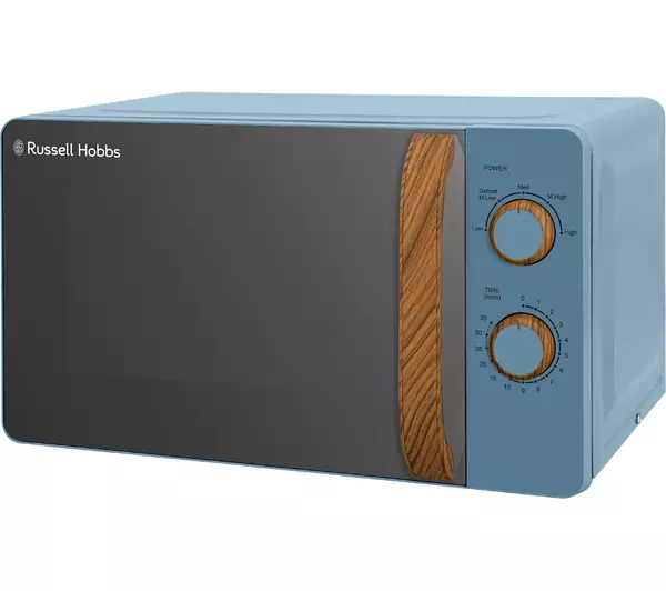 Russell Hobbs RHMM713BL 17 Litre Single Manual Microwave Scandi Blue - Image 2
