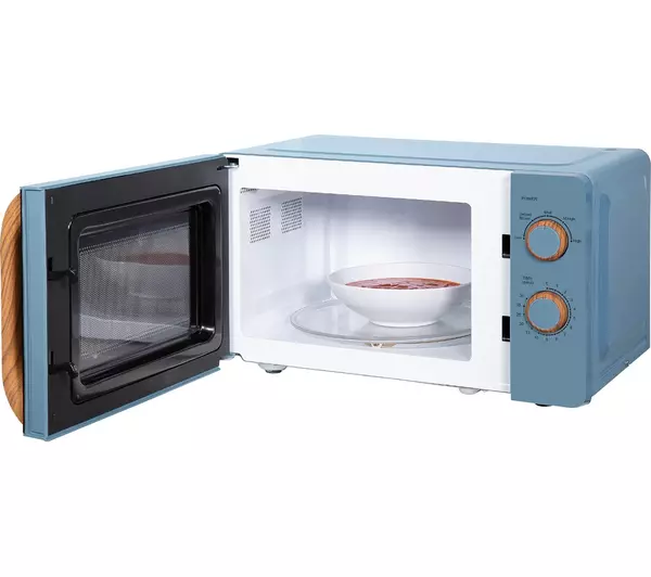Russell Hobbs RHMM713BL 17 Litre Single Manual Microwave Scandi Blue - Image 3