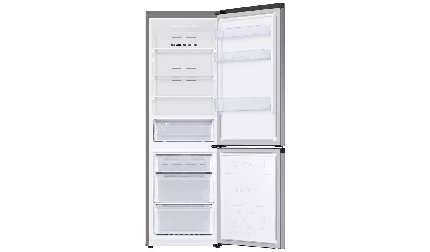 Samsung RB34C600ESA Freestanding 70/30 Fridge Freezer - Image 3