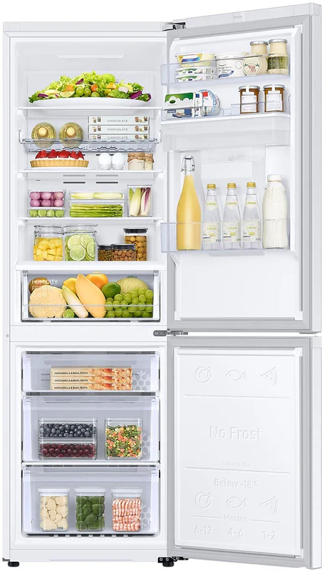 Samsung RB34C632EWW Freestanding 70/30 White Fridge Freezer - Image 4