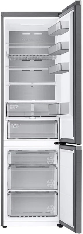 Samsung RL38C776ASR Freestanding 70/30 Stainless Steel Fridge Freezer - Image 3