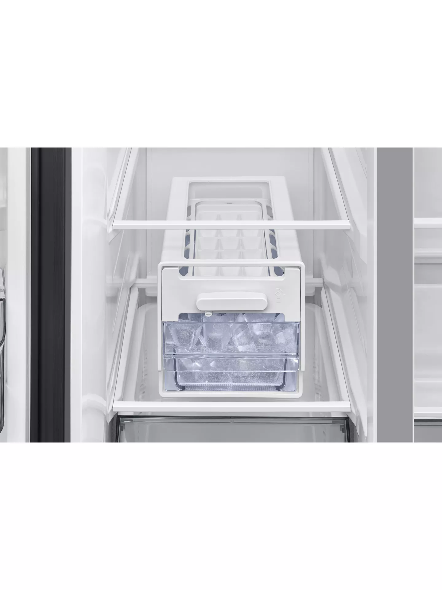 Samsung Bespoke AI Series 7 SpaceMax RS70F68QBT Silver American Fridge Freezer - Image 4