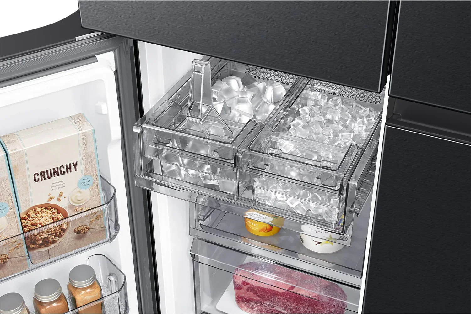 Samsung Series 9 Beverage Centre™ RF65DG960EB1EU Black Plumbed In American Fridge Freezer - Image 5