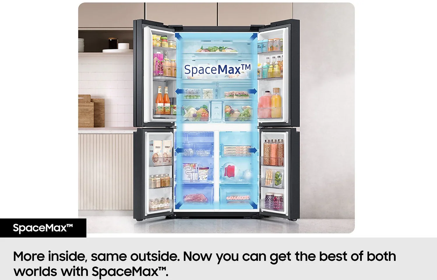 Samsung Series 9 Beverage Centre™ RF65DG960EB1EU Black Plumbed In American Fridge Freezer - Image 8
