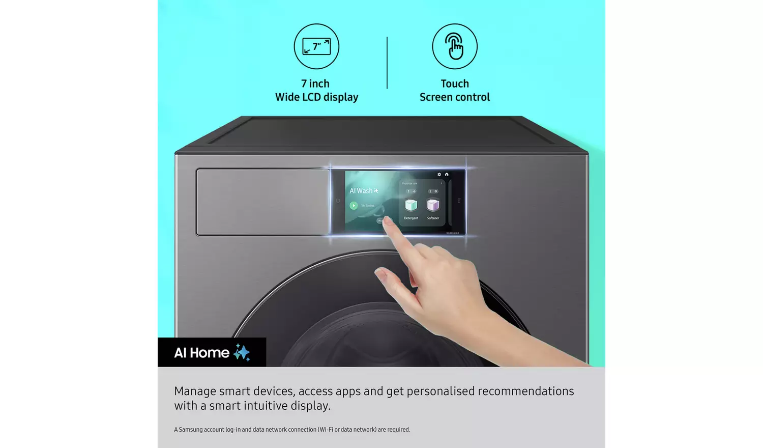 Samsung Series 9 WF90F09C4SU1 9kg 1400rpm Washing Machine - Image 9