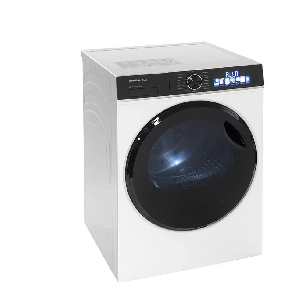 Schönhaus TDSHF018A3W 8kg Heat Pump Tumble Dryer - Image 3